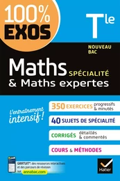 Maths (spécialité) &amp; Maths expertes (option) Tle générale