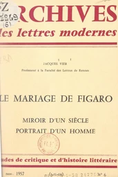 Le mariage de Figaro