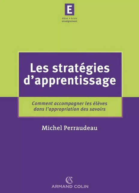 Les stratégies d'apprentissage - Michel-D. Perraudeau - Armand Colin