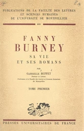 Fanny Burney (1)