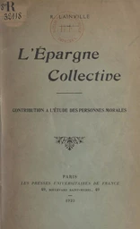 L'épargne collective