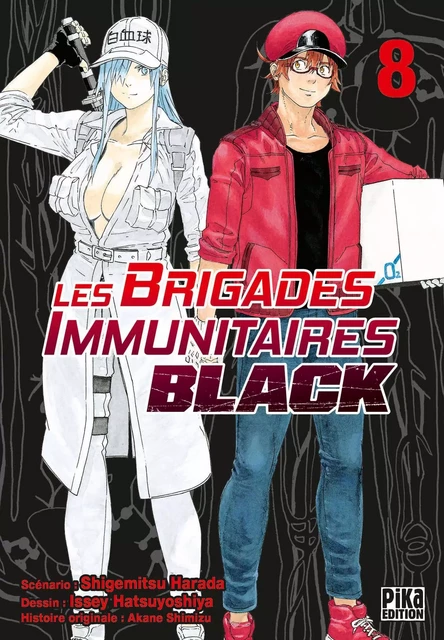 Les Brigades Immunitaires Black T08 - Akane Shimizu - Pika