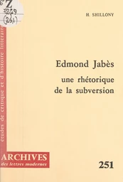 Edmond Jabès