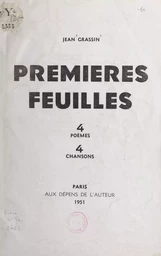 Premières feuilles