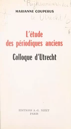 L'étude des périodiques anciens