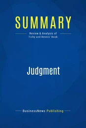 Summary: Judgment