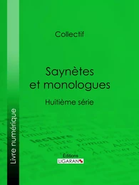 Saynètes et monologues