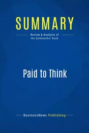 Summary: Paid to Think