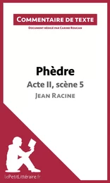 Phèdre de Racine - Acte II, scène 5