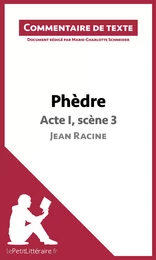 Phèdre de Racine - Acte I, scène 3