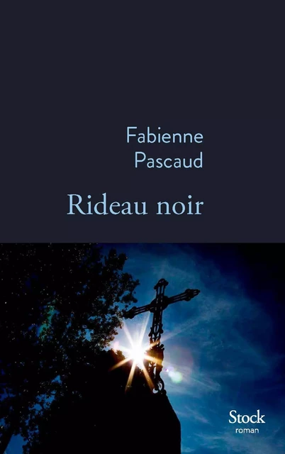 Rideau noir - Fabienne Pascaud - Stock