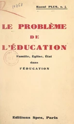 Le problème de l'éducation