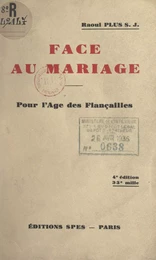 Face au mariage