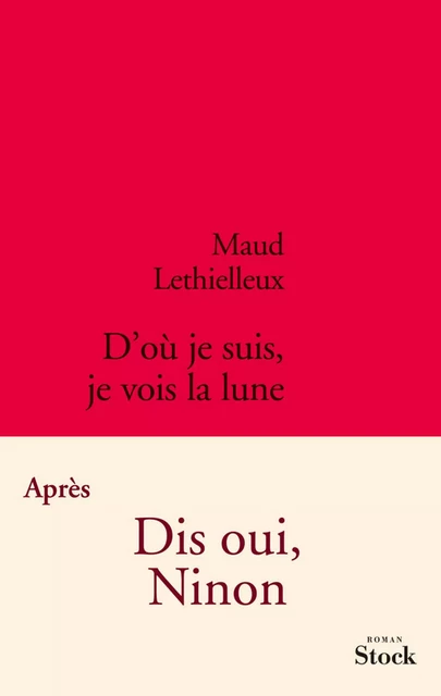 D'où je suis je vois la lune - Maud Lethielleux - Stock