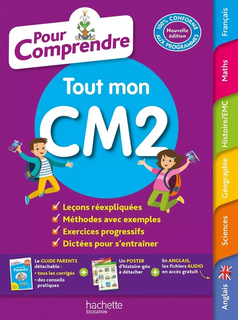 Pour comprendre Toutes les matières CM2 - Jack Guichard, Jean-Étienne Hérété, Fabienne Dachet, Laure Brémont, Pierre Brémont, Séverine Chatelain, Pascale Huet - Hachette Éducation