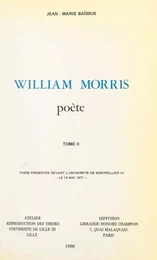 William Morris, poète (2)