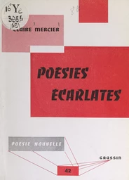 Poésies écarlates