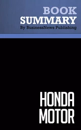 Summary: Honda Motor - Tetsuo Sakiya