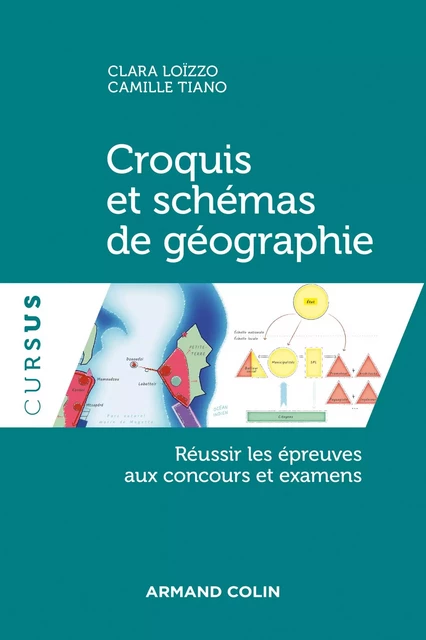 Croquis et schémas de géographie - Clara Loïzzo, Camille Tiano - Armand Colin