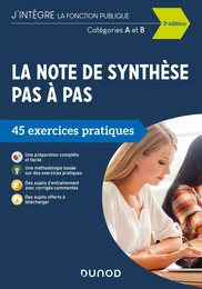 La note de synthèse pas à pas - 3e éd.