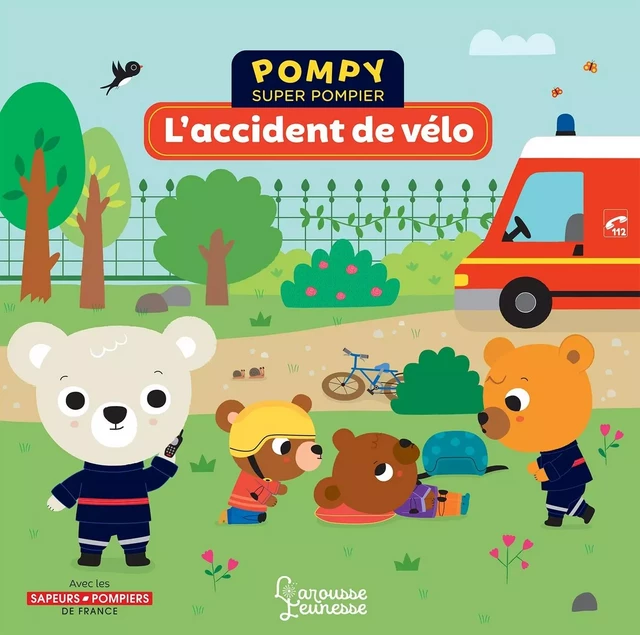 Pompy - L'accident de vélo - Emmanuelle Kecir Lepetit - Larousse