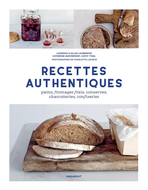 Recettes authentiques -  Collectif - Marabout