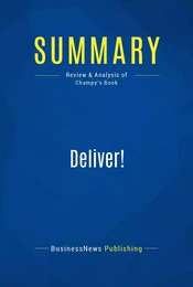 Summary: Deliver!