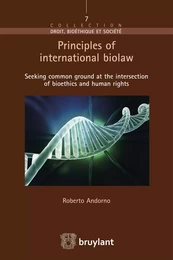 Principles of international biolaw