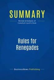 Summary: Rules for Renegades