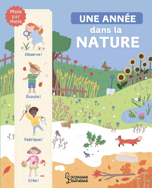 Une année dans la nature - Catherine Zelvelder - Larousse