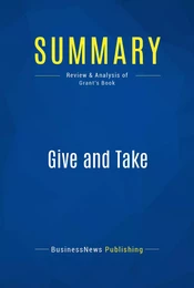 Summary: Give and Take