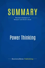 Summary: Power Thinking