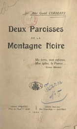 Deux paroisses de la Montagne Noire