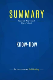 Summary: Know-How