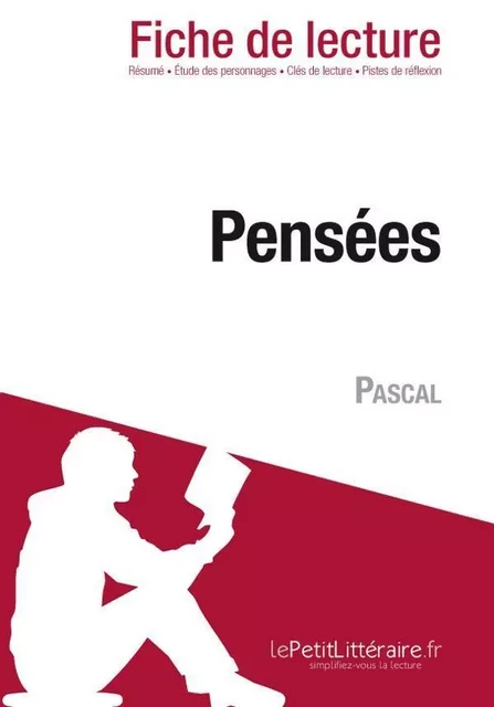 Pensées de Pascal (Fiche de lecture) - Natacha Cerf - Lemaitre Publishing