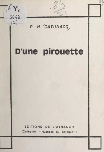 D'une pirouette - P. H. Catunacq - FeniXX réédition numérique