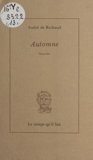 Automne - André de Richaud - FeniXX réédition numérique