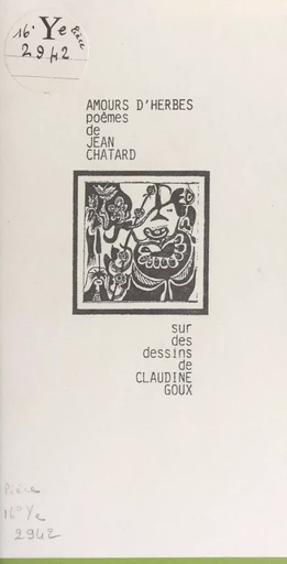 Amours d'herbes - Jean Chatard - FeniXX réédition numérique