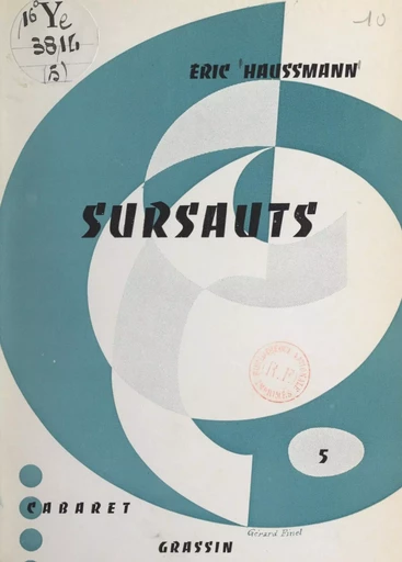 Sursauts - Éric Haussmann - FeniXX réédition numérique