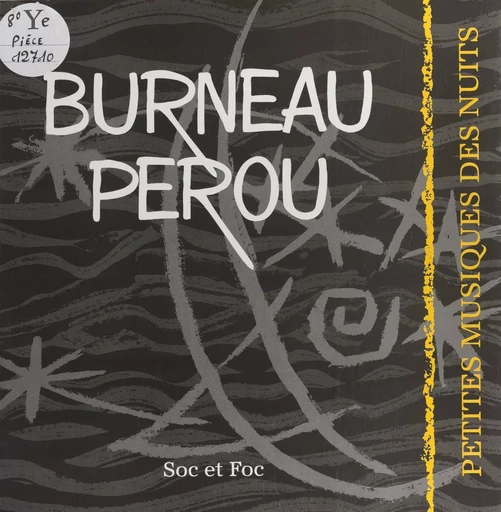 Petites musiques des nuits - Claude Burneau - FeniXX réédition numérique