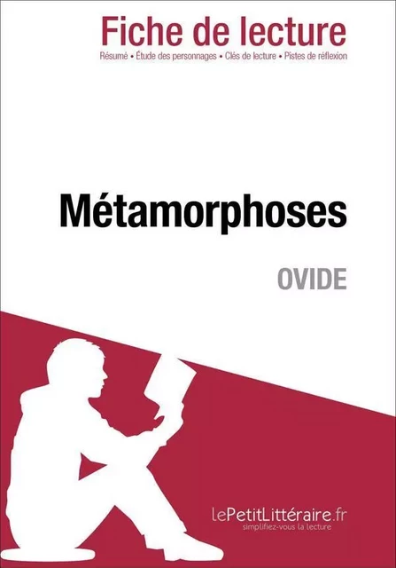 Les Métamorphoses d'Ovide (Fiche de lecture) - Natacha Cerf - Lemaitre Publishing