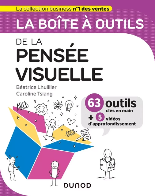 La boîte à outils de la pensée visuelle - Béatrice Lhuillier, Caroline Tsiang - Dunod