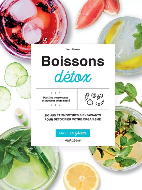 Ma vie en green - Boissons détox - Fern Green - Marabout