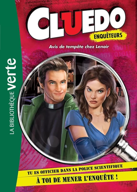 Cluedo Enquêteurs 02 - Avis de tempête chez Lenoir -  Hasbro - Hachette Jeunesse