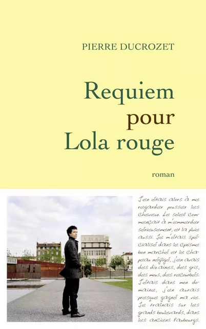 Requiem pour Lola rouge - Pierre Ducrozet - Grasset