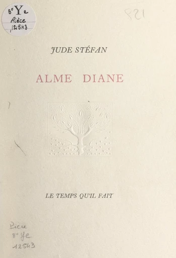 Alme Diane - Jude Stéfan - FeniXX réédition numérique