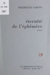 Éternité de l'éphémère