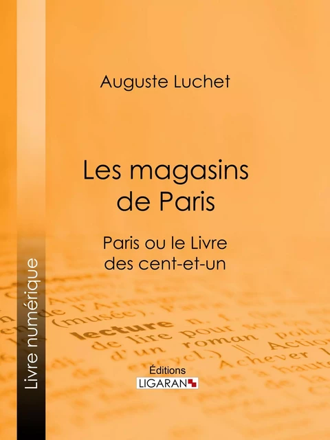 Les magasins de Paris - Auguste Luchet,  Ligaran - Ligaran