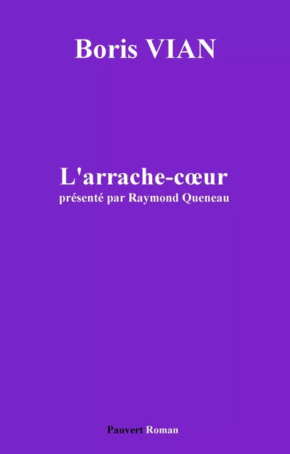 L'Arrache-coeur - Boris Vian - Fayard/Pauvert