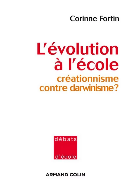 L'évolution à l'école - Corinne Fortin - Armand Colin